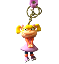 Load image into Gallery viewer, Rugrats - Angelica Pickles keyring. Buy any 2 keyrings for $20 (CK152)
