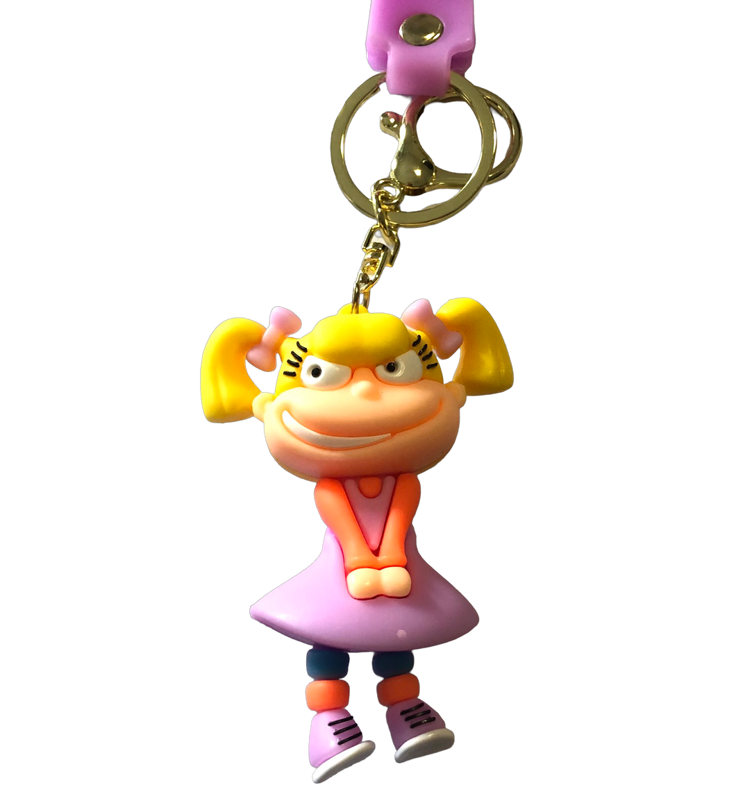 Rugrats - Angelica Pickles keyring. Buy any 2 keyrings for $20 (CK152)