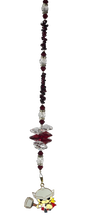 Load image into Gallery viewer, Thor -  Marvel suncatcher, decorated with Garnet gemstone
