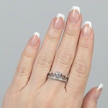 Load image into Gallery viewer, Tiara sterling silver rings  sizes 12, 13.    (AS03)
