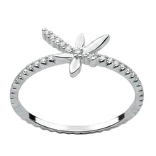 Load image into Gallery viewer, Dragonfly sterling silver rings  sizes   3, 6, 6, 12. (AS10)
