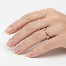 Load image into Gallery viewer, Sterling Silver Hearts ring available in sizes 13, 14   (AS25)
