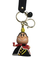 Load image into Gallery viewer, Alice in Wonderland character Keyring, The Queen of Hearts
