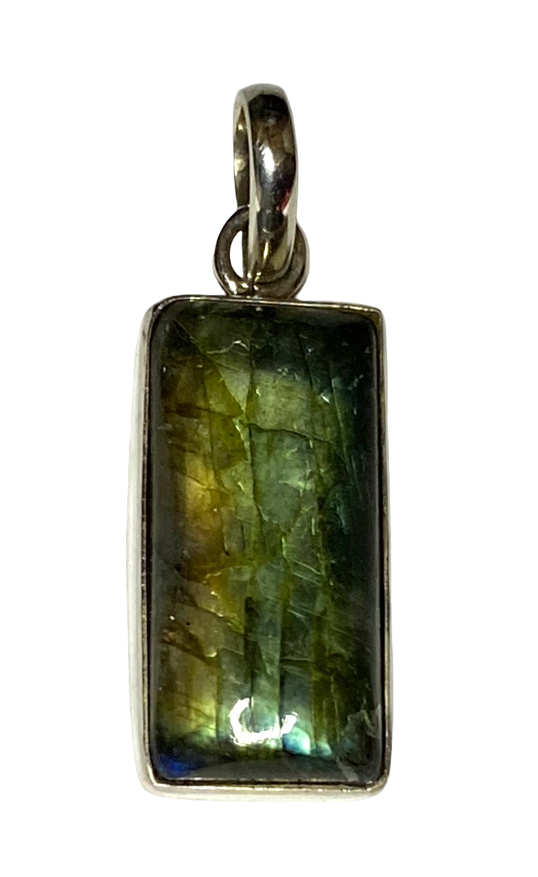 Labradorite sterling silver pendant PN04
