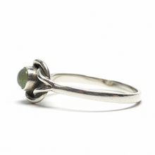 Load image into Gallery viewer, Aquamarine Sterling silver ring size 14  (AD19)
