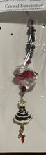 Load image into Gallery viewer, Ballet Suncatcher decorated with citrine gemstones CH253
