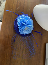 Load image into Gallery viewer, Stunning Blue Fascinator FS156
