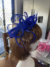 Load image into Gallery viewer, Stunning Blue Fascinator FS157
