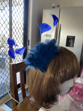 Load image into Gallery viewer, Stunning Blue Fascinator FS159
