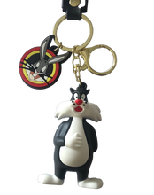 Load image into Gallery viewer, Sylvester - Disney character Keyring. Buy any 2 keyrings for $20 (CK- Sylvester)
