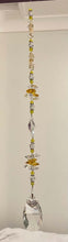 Load image into Gallery viewer, Grand Daughter Crystal Suncatcher decorated with citrine gemstones CH376
