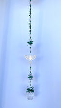 Load image into Gallery viewer, Bee Suncatcher decorated with citrine gemstones CH418
