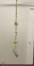 Load image into Gallery viewer, Giraffe crystal Suncatcher decorated with citrine gemstones CH510
