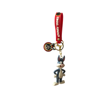 Load image into Gallery viewer, Looney Toons Bugs Bunny keyring
