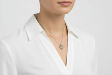 Load image into Gallery viewer, Citrine sterling silver pendant PN89
