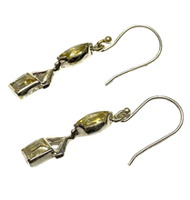 Load image into Gallery viewer, Citrine sterling silver earrings       ER100
