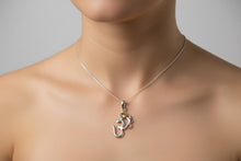 Load image into Gallery viewer, Citrine sterling silver pendant PN88
