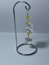 Load image into Gallery viewer, Granddad crystal &amp; citrine gemstone suncatcher on a small stand  SH97
