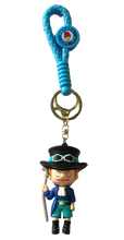 Load image into Gallery viewer, Sabo- One Piece keyring.  Buy any 2 keyrings for $20   (CK141)
