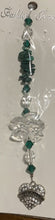 Load image into Gallery viewer, Daughter Suncatcher decorated with amethyst gemstones CH337
