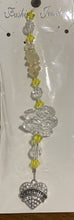 Load image into Gallery viewer, Daughter Suncatcher decorated with amethyst gemstones CH337
