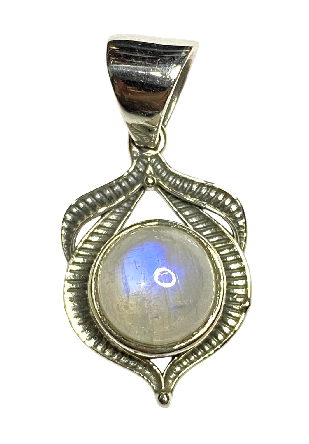Moonstone sterling silver pendant PN19