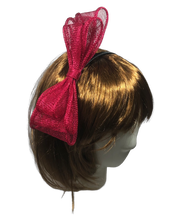 Load image into Gallery viewer, Stunning Red Bow Fascinator     (FS133)
