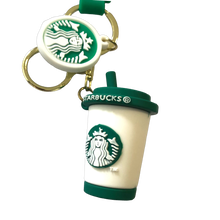 Load image into Gallery viewer, Starbucks  - Green keyring. Buy any 2 keyrings for $20 (CK162)
