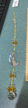 Load image into Gallery viewer, Fairy Suncatcher decorated with amethyst gemstones CH430
