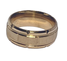 Load image into Gallery viewer, Stainless Steel - Rose Gold ring. Sizes 5, 7, 8, 9, 10, 11, 12, 13, 14.  RW216
