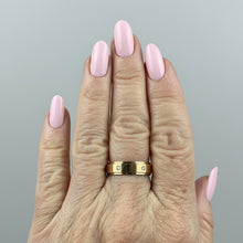 Load image into Gallery viewer, Fidget ring - rose gold and sparkle spinner. Sizes 5, 6, 7, 8, 9, 10, 11. FR115
