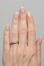 Load image into Gallery viewer, Fidget ring - Trio - Rose Gold ring. Sizes 5, 6, 7, 8, 9, 10, 11, 12, 13. FR134
