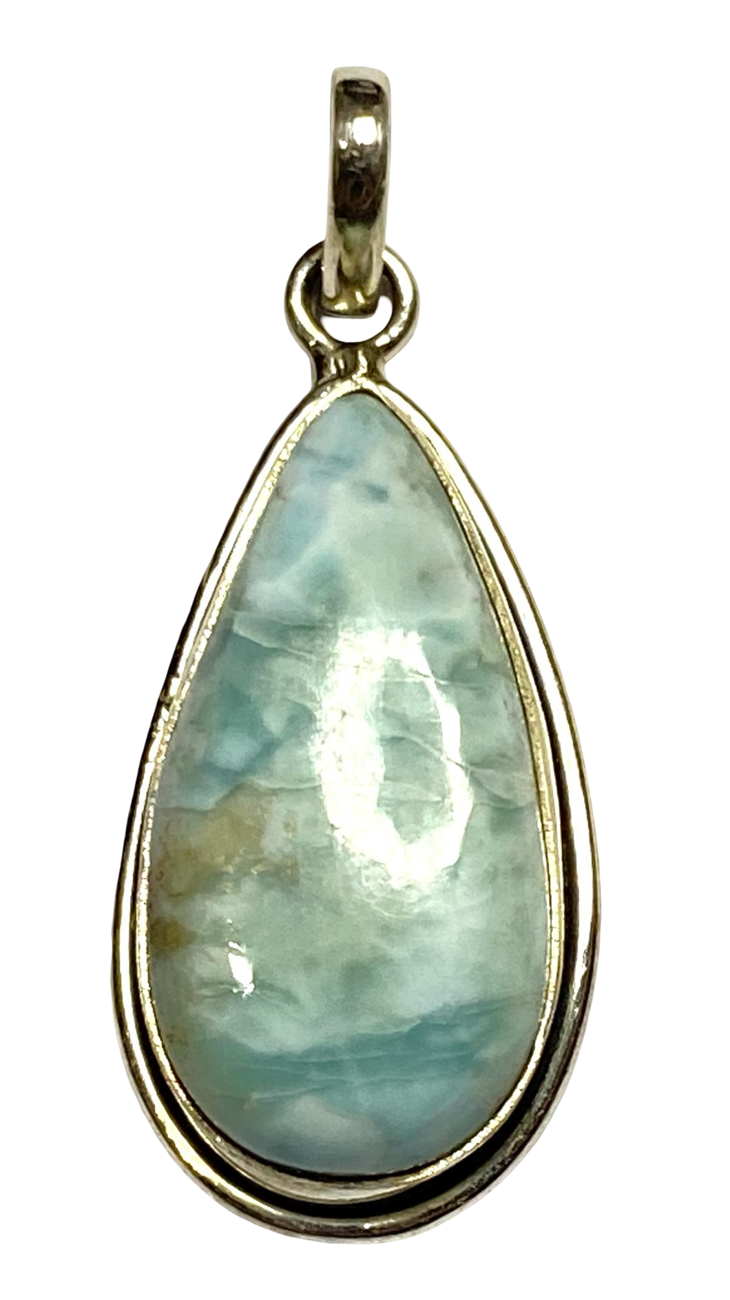 Larimar sterling silver pendant PN27