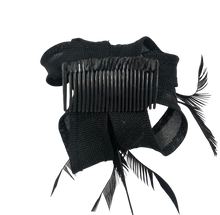 Load image into Gallery viewer, Stunning Black Fascinator    (FS069)
