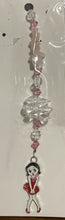 Load image into Gallery viewer, Girl Suncatcher decorated with citrine gemstones CH306
