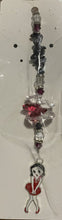 Load image into Gallery viewer, Girl Suncatcher decorated with citrine gemstones CH306
