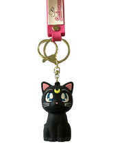 Load image into Gallery viewer, Luna - Sailor Moon keyring.   Buy any 2 keyrings for $20    (CK133)
