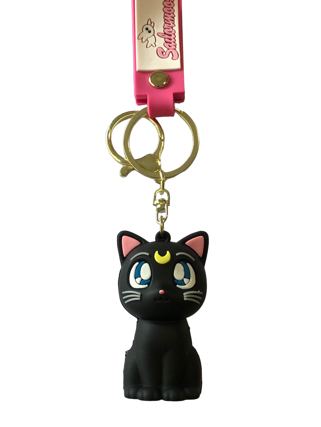 Luna - Sailor Moon keyring.   Buy any 2 keyrings for $20    (CK133)