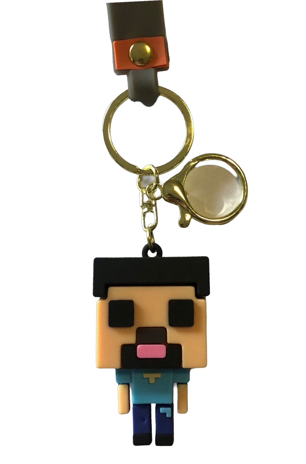 Minecraft Steve keyring.   Buy any 2 keyrings for $20   (CK131)