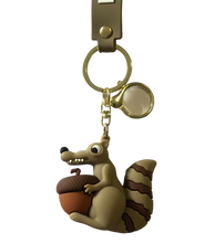 Load image into Gallery viewer, Scrat - Ice Age movie keyring.    Buy any 2 keyrings for $20   (CK128)
