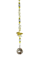 Load image into Gallery viewer, Horse Crystal Suncatcher decorated with Citrine CH3
