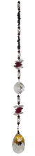 Load image into Gallery viewer, Harry Potter - Hermione Granger crystal suncatcher with garnet gemstones
