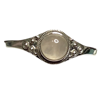 Load image into Gallery viewer, Rose Quartz Sterling Silver ring size  3, 4, 5, 6, 7, 8, 9, 10, 11, 12, 13    BR043  Measures approx. 7mm
