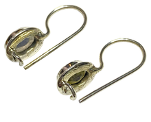 Load image into Gallery viewer, Labradorite sterling silver earrings ER151
