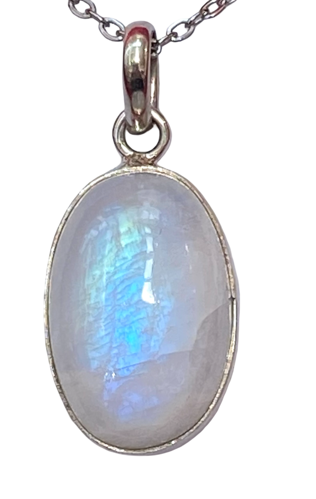 Moonstone sterling silver pendant PN82