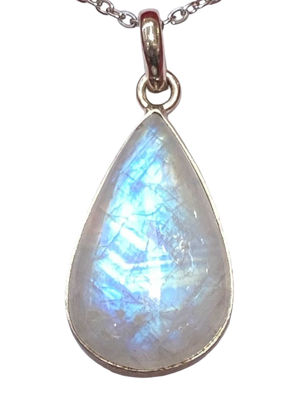 Moonstone sterling silver pendant PN87