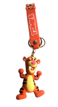 Load image into Gallery viewer, Tigger - Winnie the Pooh character Keyring.  Buy any 2 keyrings for $20
