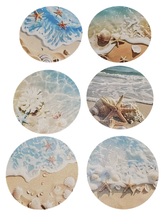 Load image into Gallery viewer, Elephant Wooden Coasters (6-Pack)  CS26

