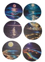 Load image into Gallery viewer, Beach Wooden Coasters (6-Pack) CS27
