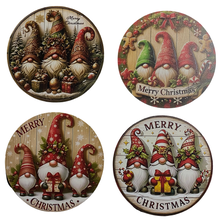 Load image into Gallery viewer, Gnome Wooden Coasters (4-Pack)  CS42
